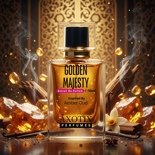 Golden Majesty – Inspired by Amber Oud by Al Haramain