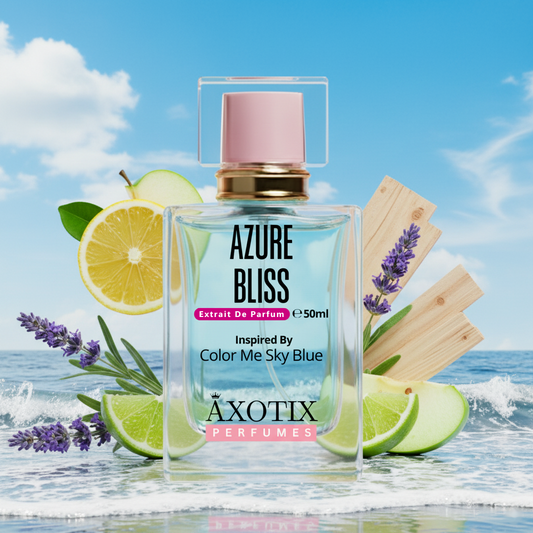 Azure Bliss – Inspired by Colour Me Sky Blue