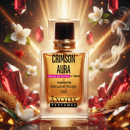 Crimson Aura – Inspired by Baccarat Rouge 540