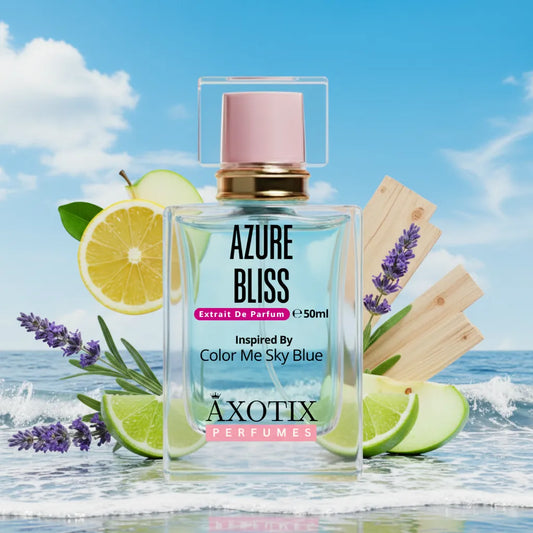 Azure Bliss – Inspired by Colour Me Sky Blue